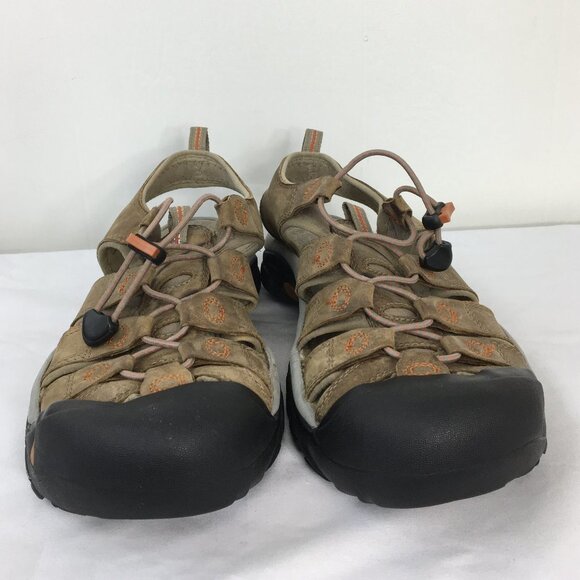 Keen Mens Brown and Black New Port Water Sandal Size 9 GOOD Condition main image 4